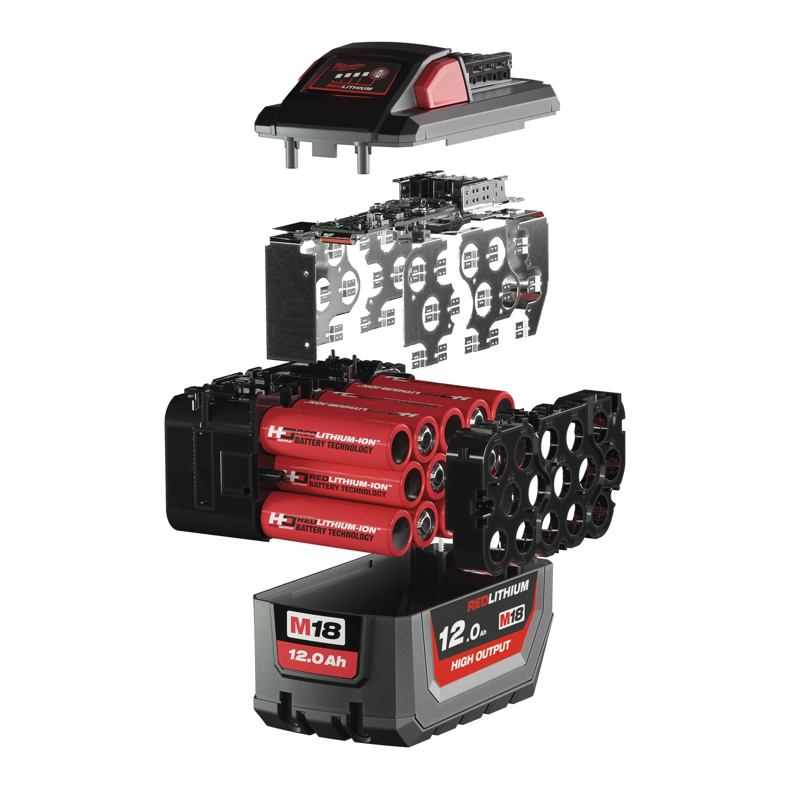 Milwaukee M18 HB12 - Bateria M18 HIGH OUTPUT 12.0Ah - 4932464260