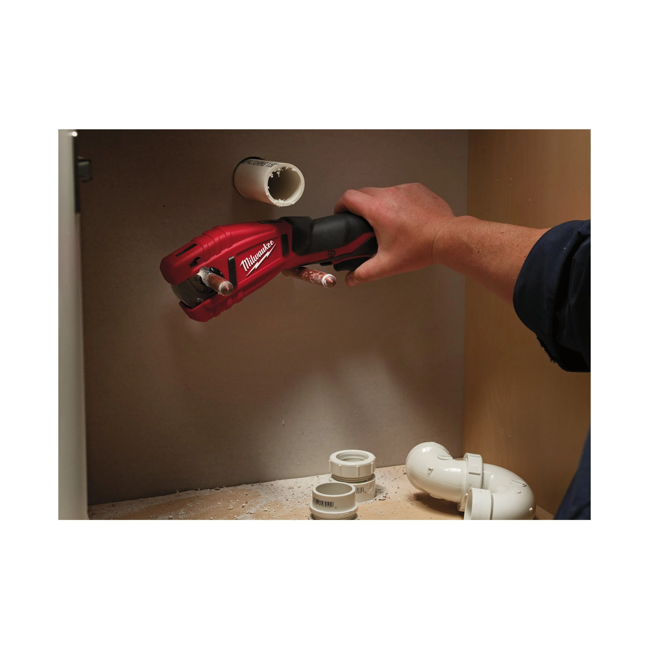 Milwaukee C12 PC-0 - Cortadora de tubos de cobre subcompacta M12 - 4933411920