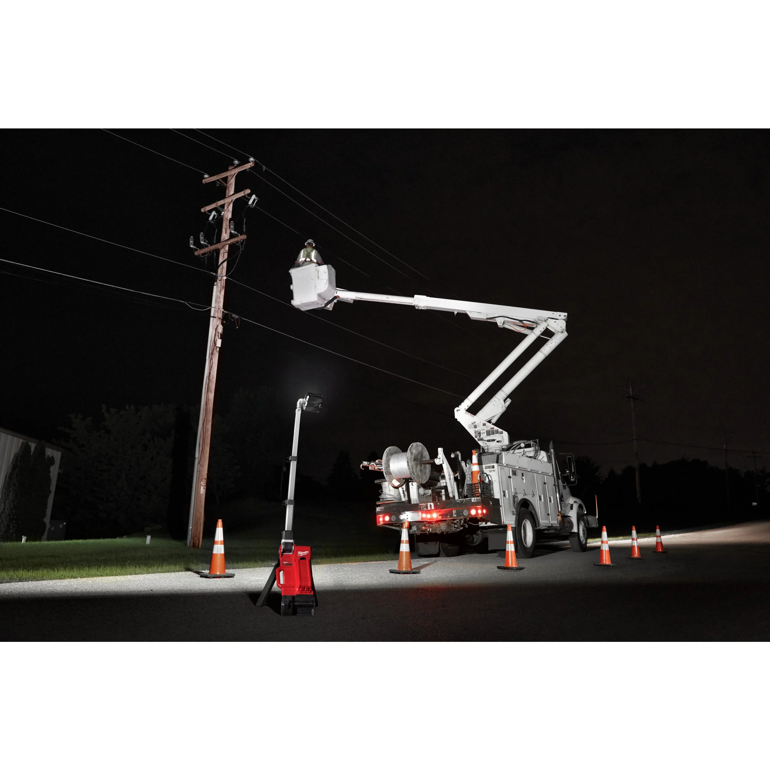 Milwaukee M18 ONERSAL-0 - Luz de área LED M18 One-Key TrueView - 4933459431
