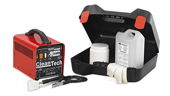 Telwin cleantech 100 – limpa soldaduras rápido & fácil