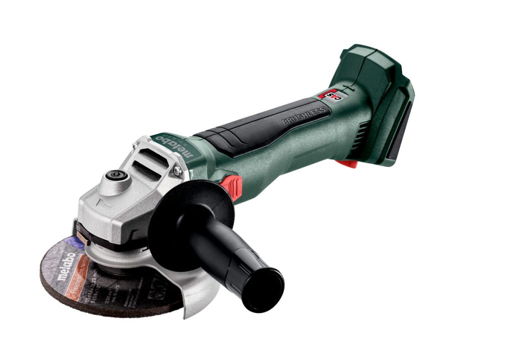 Metabo w18l bl 9-125 – rebarbadora a bateria 18v – 125mm