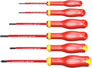 Facom atpve.j6pb – jogo 6 chaves fenda/ph 1000v
