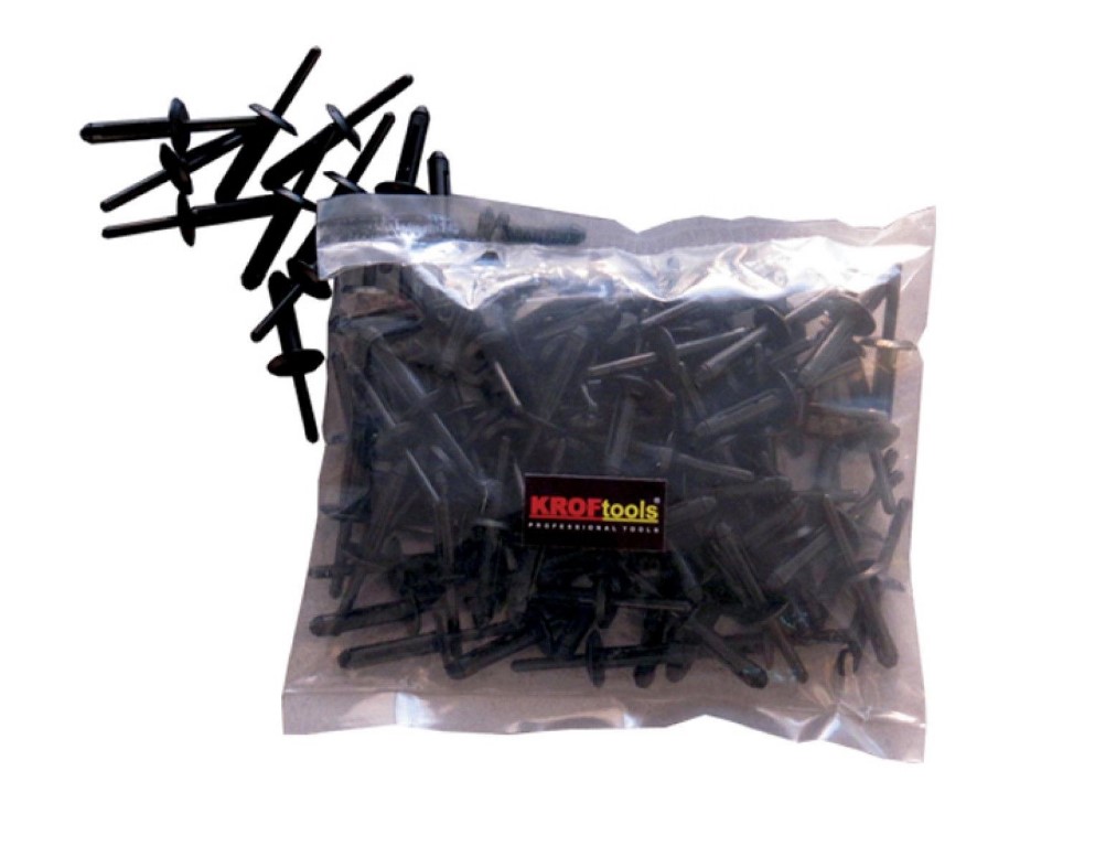 Kroftools-rebites plásticos 6.3×25.2(100u)- 7545