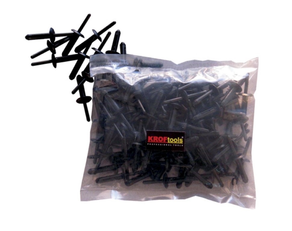 Kroftools-rebites plásticos 6×17.2 (100u) – 7547