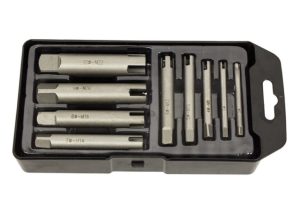 Kroftools 0517 – kit extrator machos m4-m22 9pcs