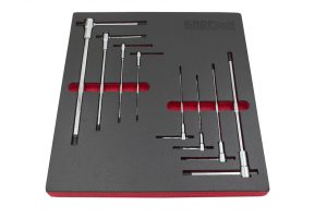 Kroftools 234700 – kit 8 chaves hexagonal em t – 2-10mm 