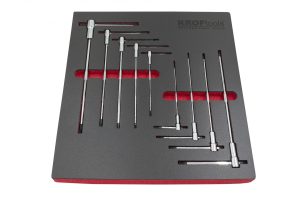 Kroftools 234800 – chaves allen torx cabo – t10-50 – 9 peças