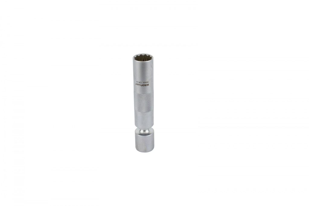 Kroftools 381214 –  21x250mm 3/8 chave de velas 3/8´ 14mm – com cardan 97mm