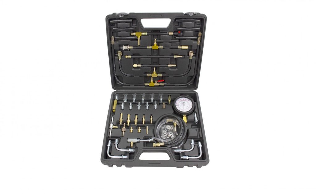 Kroftools 6589 – kit manómetro teste injeção gasolina mono multi