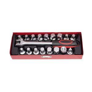 Kroftools 7009 – jogo 18 peças para bujões oleo