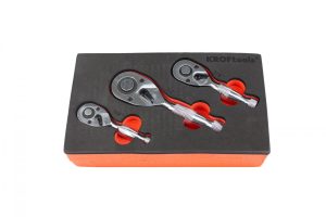 Kroftools 8557 – kit mini roquetes 1/4″ 3/8″ 1/2″ 3 pcs