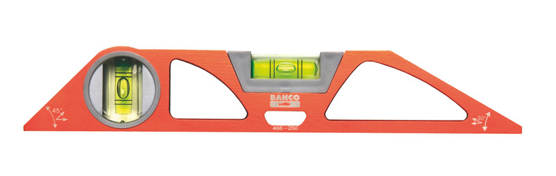 Bahco-nivel angulos 45º e 30º-250mm   466 – 250