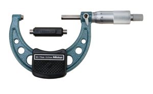 Mitutoyo 103-139-10 micrometro exteriores 50-75mm (0,01)
