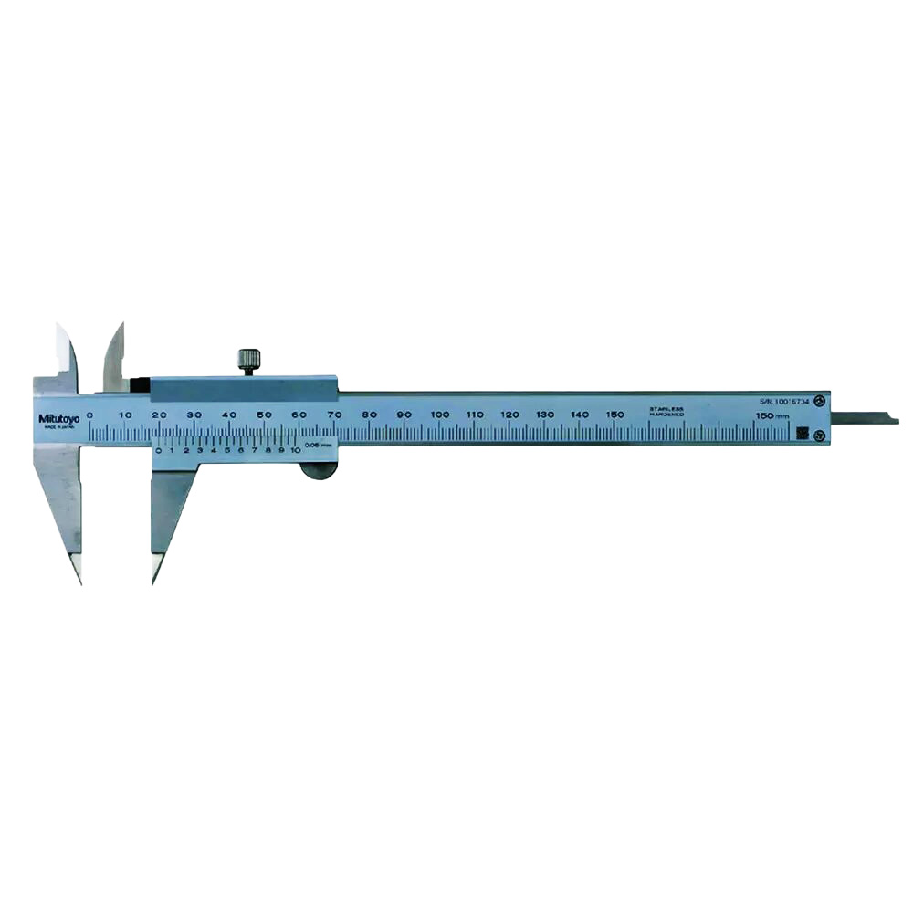 Mitutoyo 536-121 paquimetro maxilas pontiagudas 150mm (0,05)