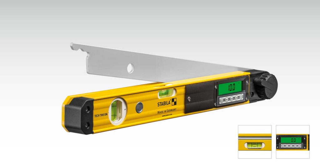 Stabila-medidor de ângulos – modelo tech 700 da – 45 cm