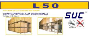 Suc – bancada trabalho – l50 – aço – epoxy – carga pesada