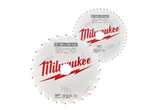 Milwaukee – discos serra circular – 190mm – 24/48d – 479574