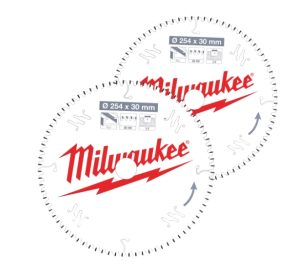 Milwaukee – discos serra circular – 254mm – 46/80d – 479576