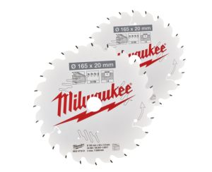 Milwaukee – discos serra circular – 165mm – 40/40d – 492433