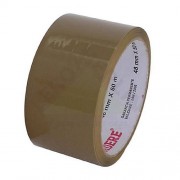 Fita adesiva pvc castanha 50mm x 60m