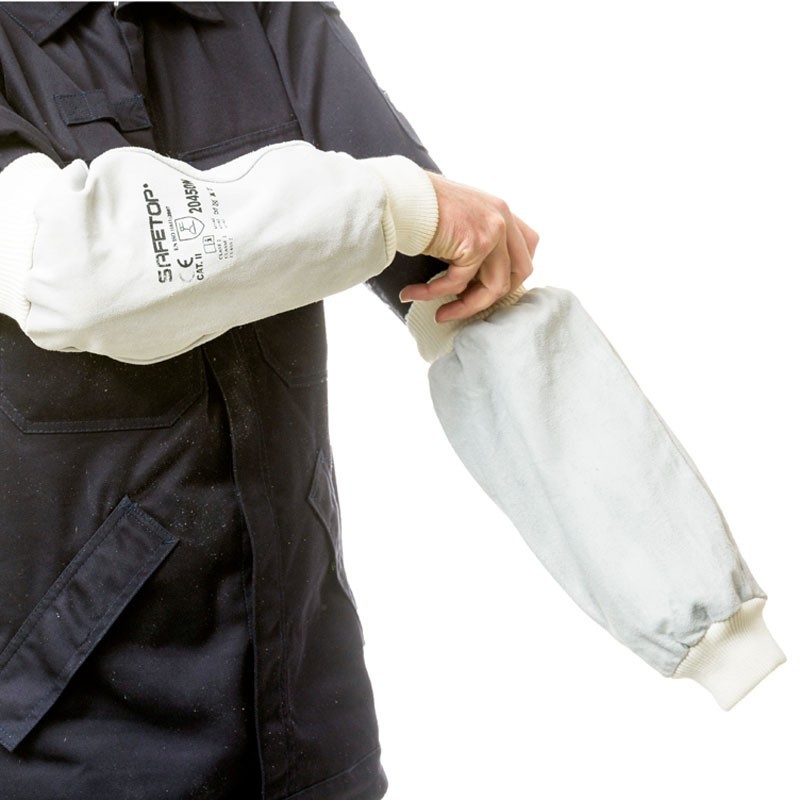 Safetop 20450 – manguitos couro – 42cm