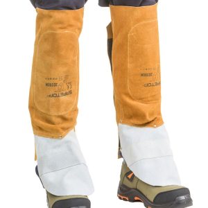 Safetop 20390 – perneiras couro – 40cm