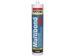 Soudal multibond ms35 – cola e veda – cristal – 290ml