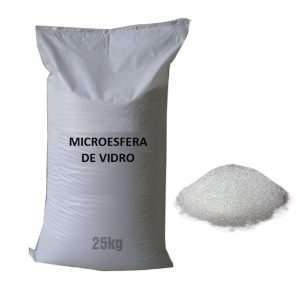 Microsferas de vidro – decapagem – 25kg – 400-600µ