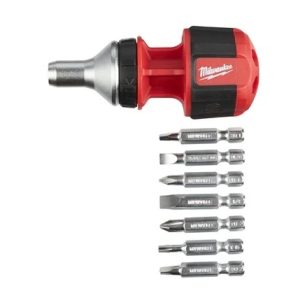 Milwaukee – chave de parafusos c/ roquete – 8 em 1 – 471868