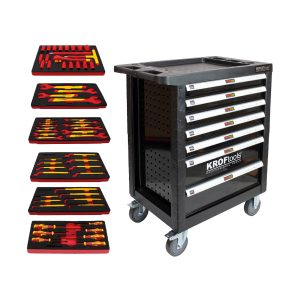 Kroftools 8498pre – carro c/ 6 modulos ferramenta isolada