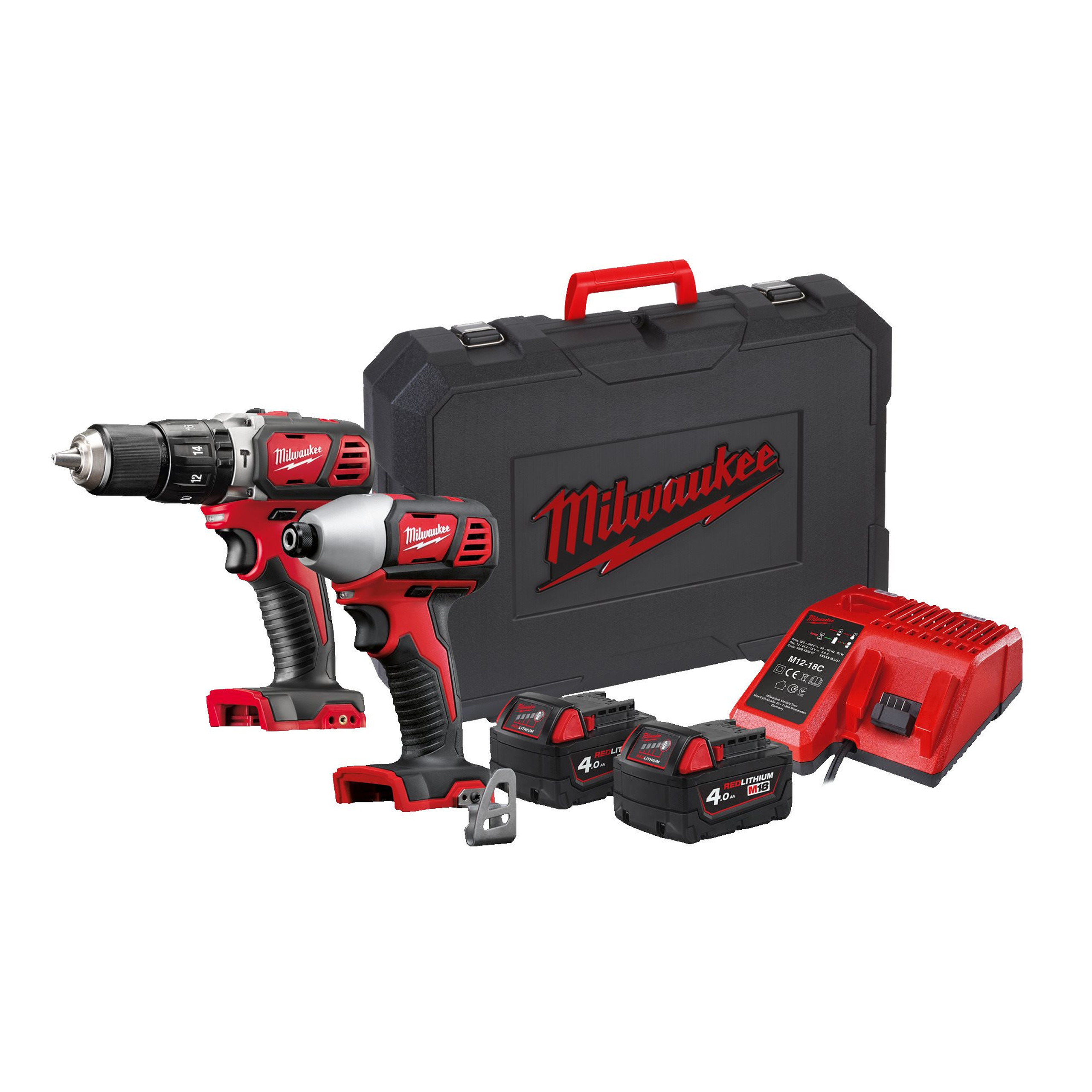 Milwaukee m18bpp2c-402c – kit powerpack – 18v – 4933443552