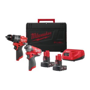 Milwaukee m12fpp2e2-402x – kit powerpack – 12v – 4933480594