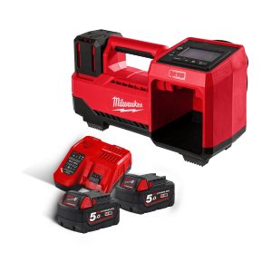 Milwaukee m18 bi-0 – compressor + m18 nrg-502 – 4933478706