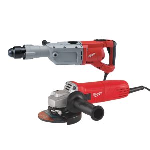 Milwaukee k 900 s martelo demol. + ag10-125ek rebarbadora