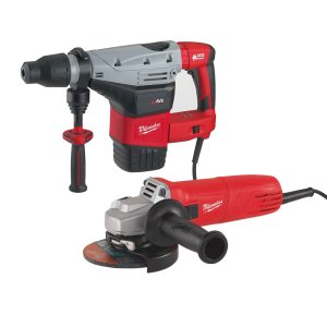 Milwaukee k 750 s martelo comb. + ag10-125ek rebarbadora