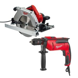 Milwaukee cs 85 cbe serra circular  + pd 705 berbequim