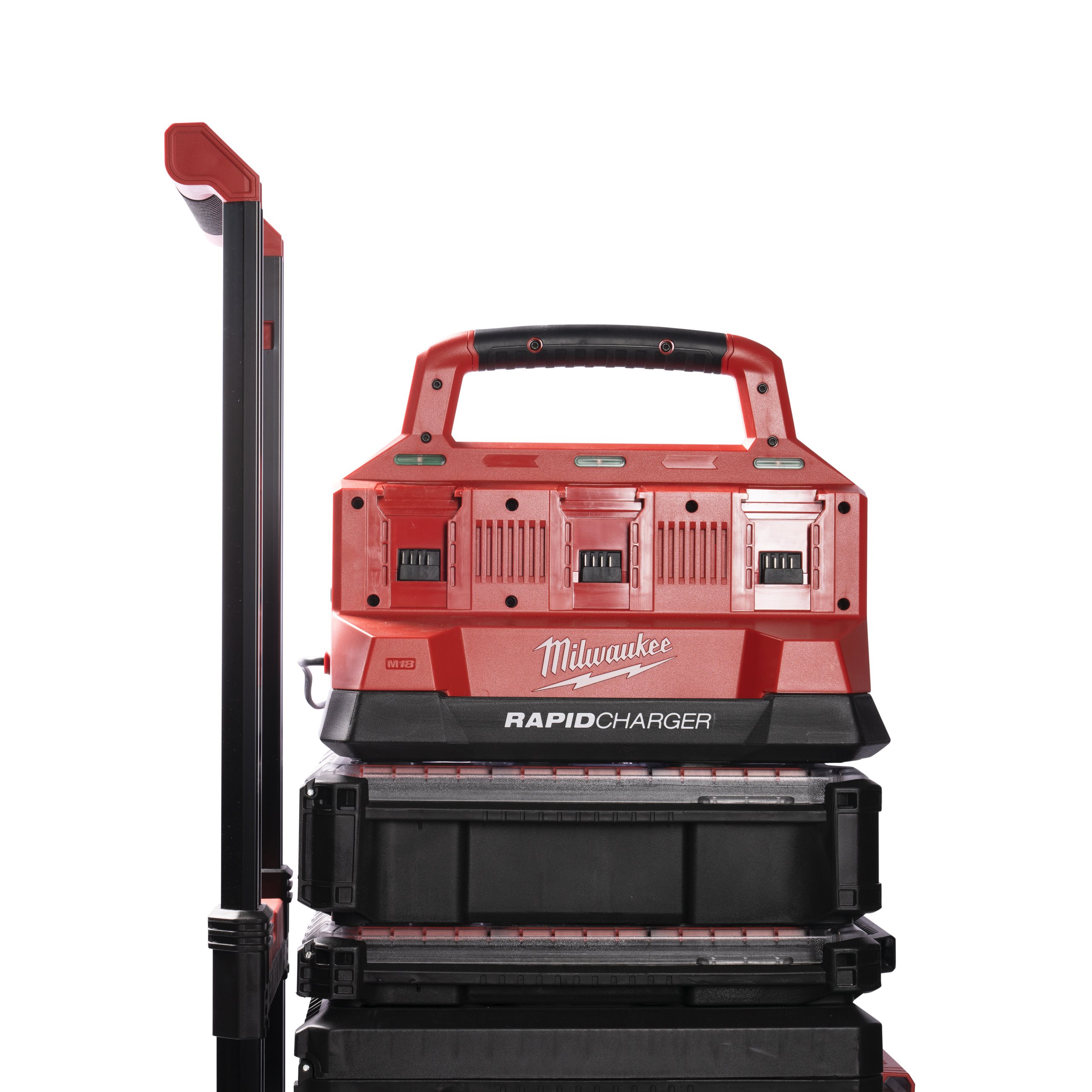 Milwaukee M18 PC6 - Carregador múltiplo M18 PACKOUT - 4932480162