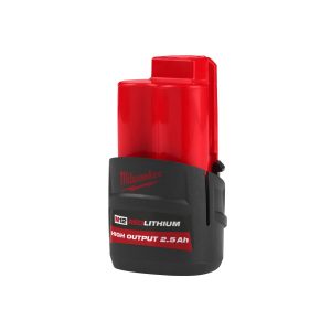 Milwaukee m12 hb2.5 – bateria lítio m12™ high output™ – 2.5ah – 4932480164
