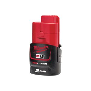 Milwaukee m12 b2 – bateria m12™ 2.0ah – 4932430064