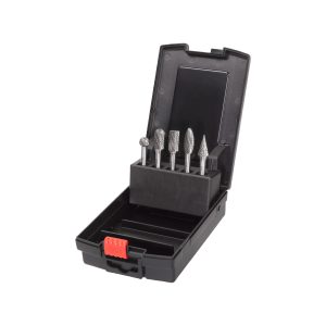 Milwaukee – jogo 5 fresas metal duro 6x10mm – 4932493577