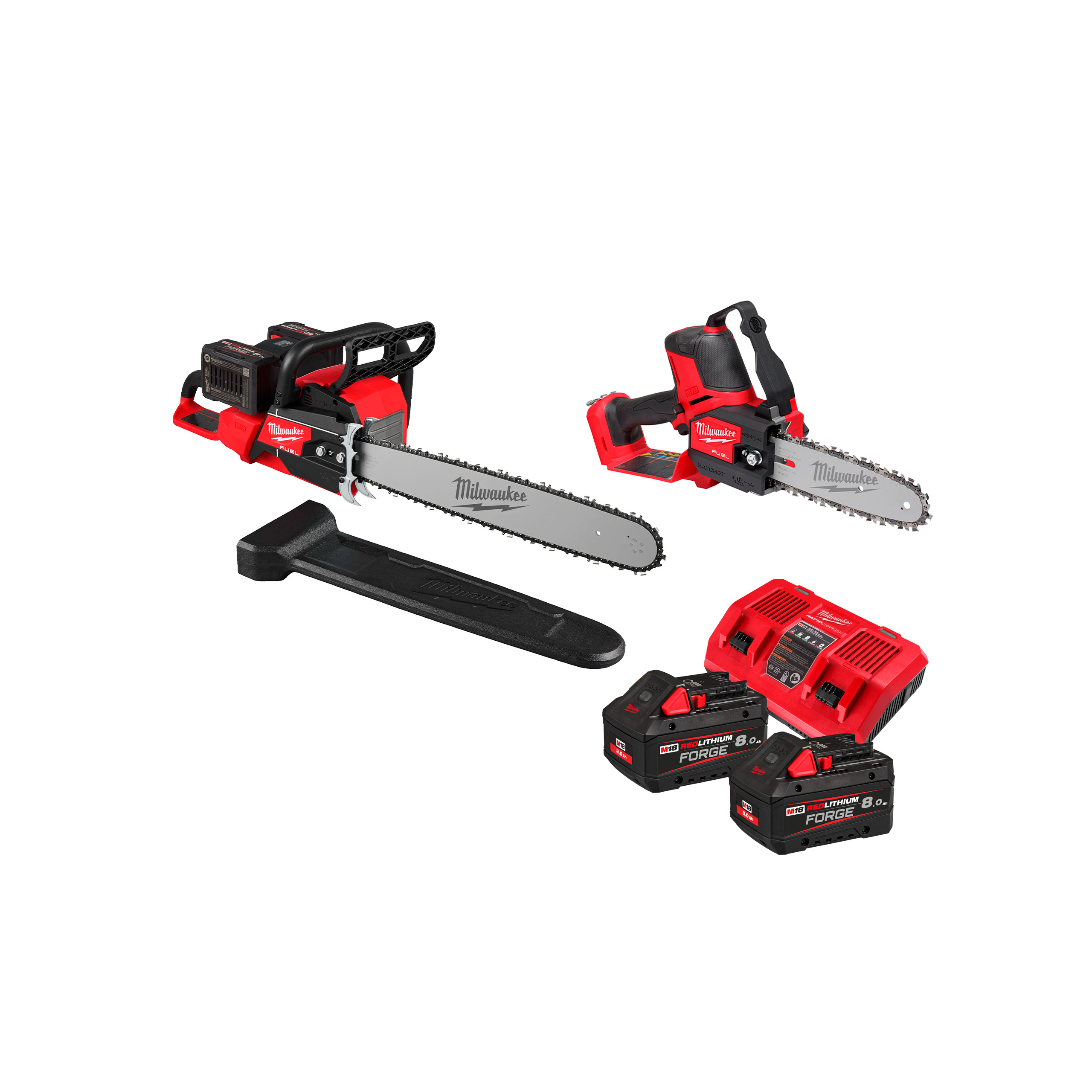 Milwaukee M18 F2CHS50 - Motosserra de bateria dupla M18 FUEL de 50 cm