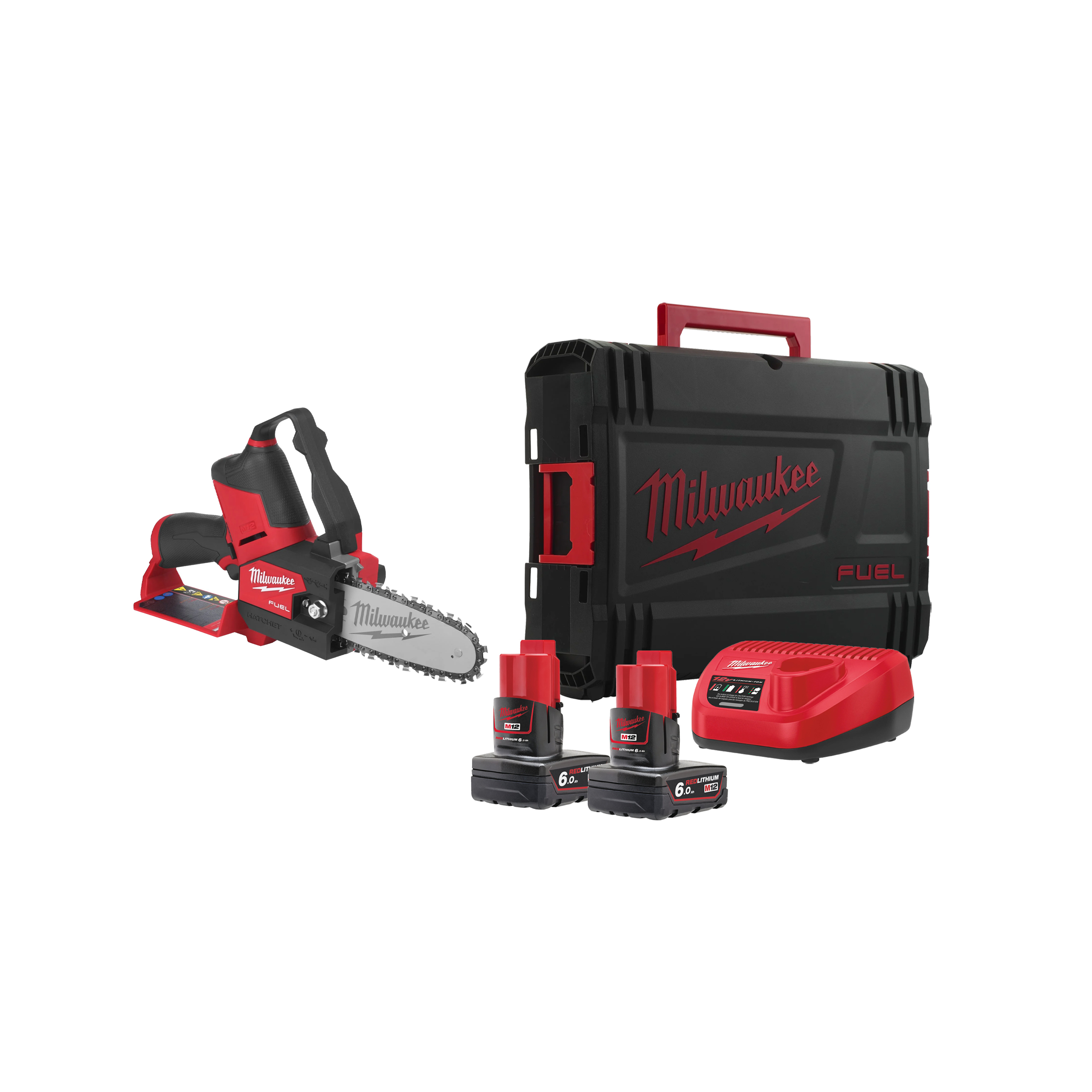 Milwaukee M12 FHS - Serra de poda M12 FUEL HATCHET com barra de 15 cm