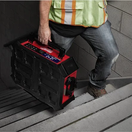 Milwaukee M18 PRCDAB+ - Rádio/carregador de obra M18 PACKOUT com DAB+ e Bluetooth - 4933472112