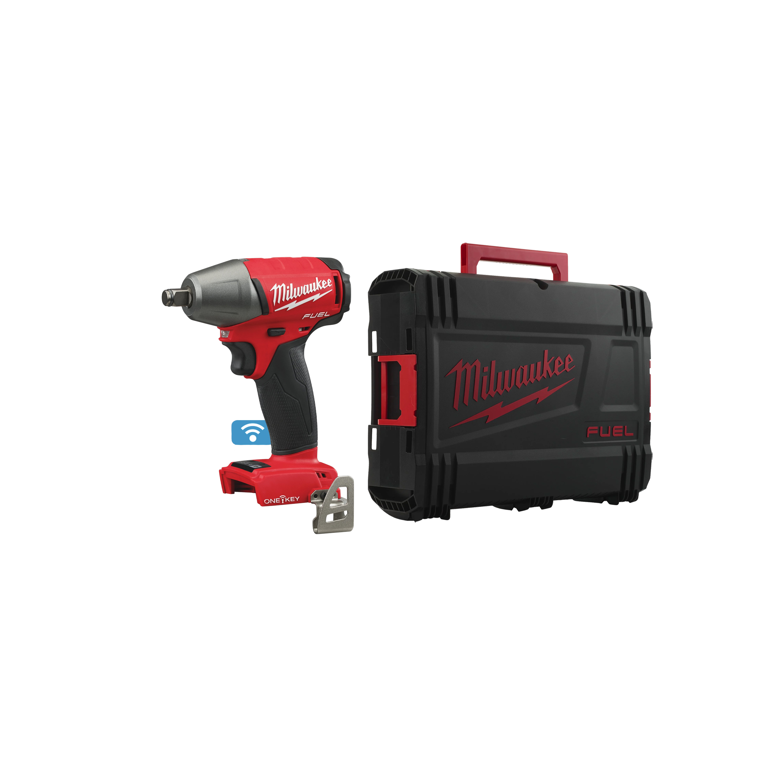 Milwaukee M18 ONEIWF12 - Chave de impacto M18 FUEL ONE-KEY ½″ com anel
