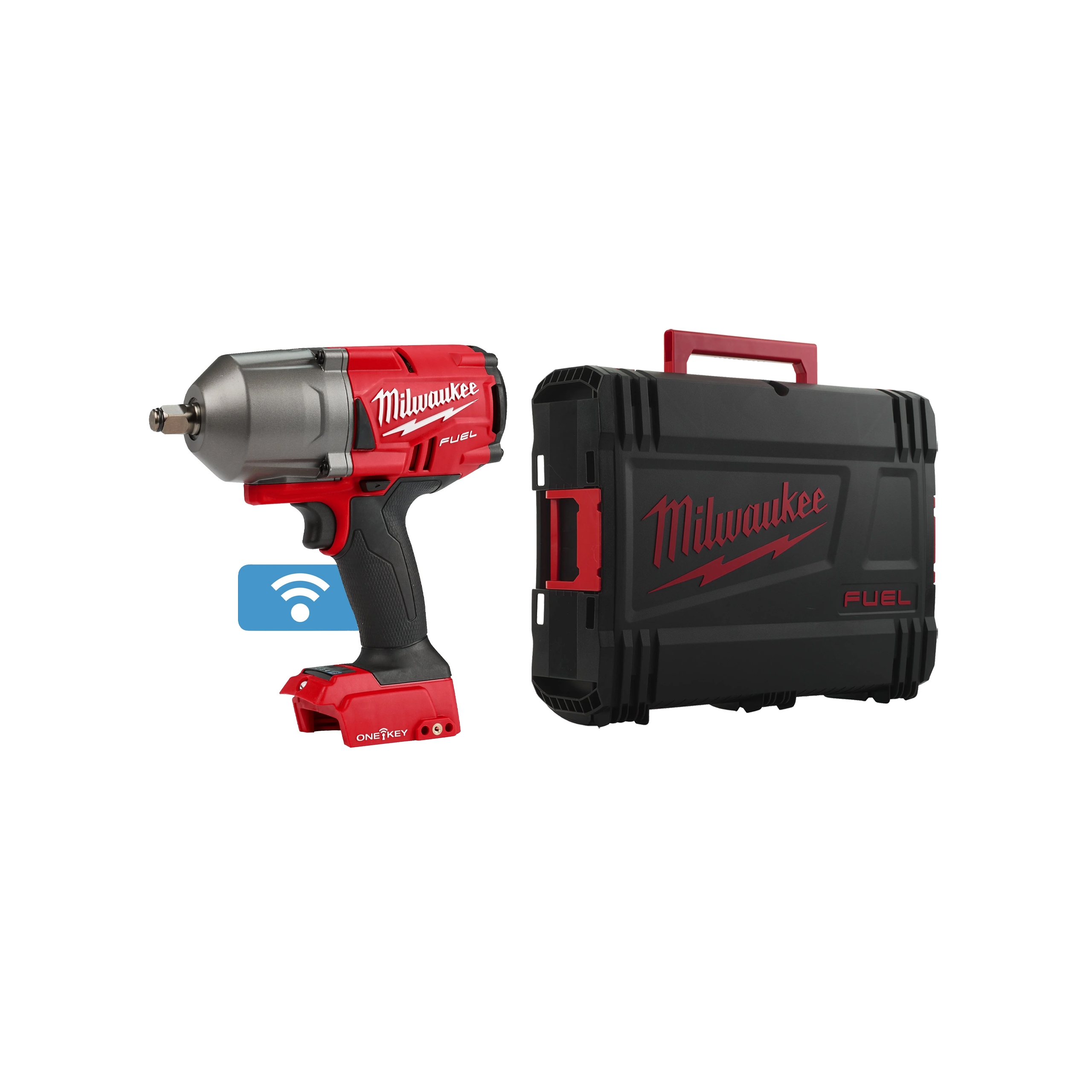 Milwaukee M18 ONEFHIWF12 - Chave de impacto de alto torque M18 FUEL One-Key ½″ com anel