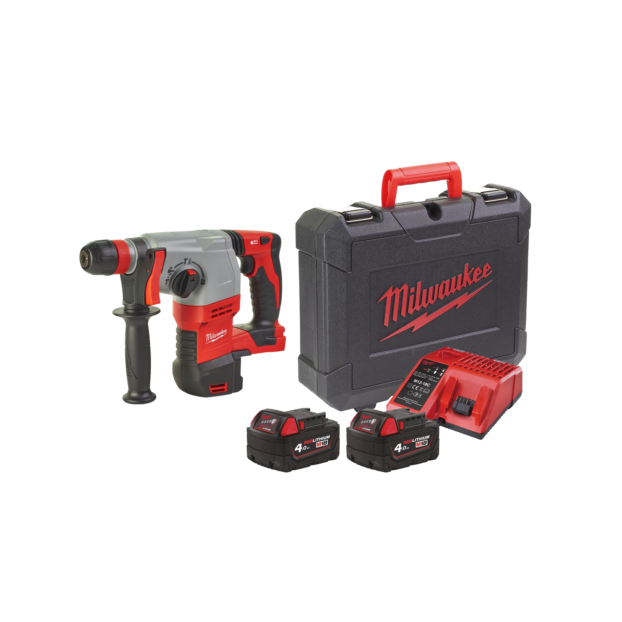 Milwaukee HD18 HX - Martelo combinado SDS-Plus M18 Fixtec