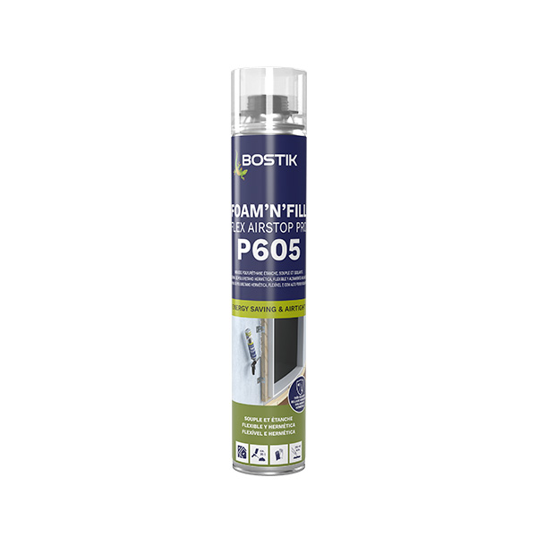 Bostik p605 airstop pro – espuma pu hermética e isolante