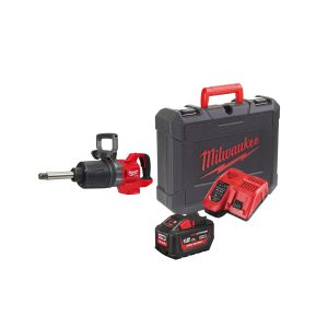 Milwaukee m18 onefhiwf1d – chave de impacto de alto torque m18 fuel one-key 1″ com eixo longo e punho em d