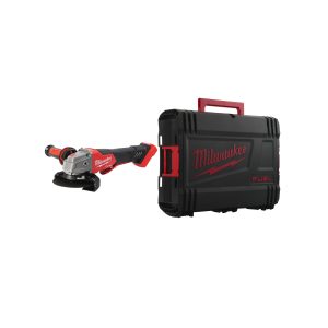 Milwaukee m18 fsagv115xpdb – rebarbadora de acabamentos m18 fuel 115mm com travão e interruptor de alavanca