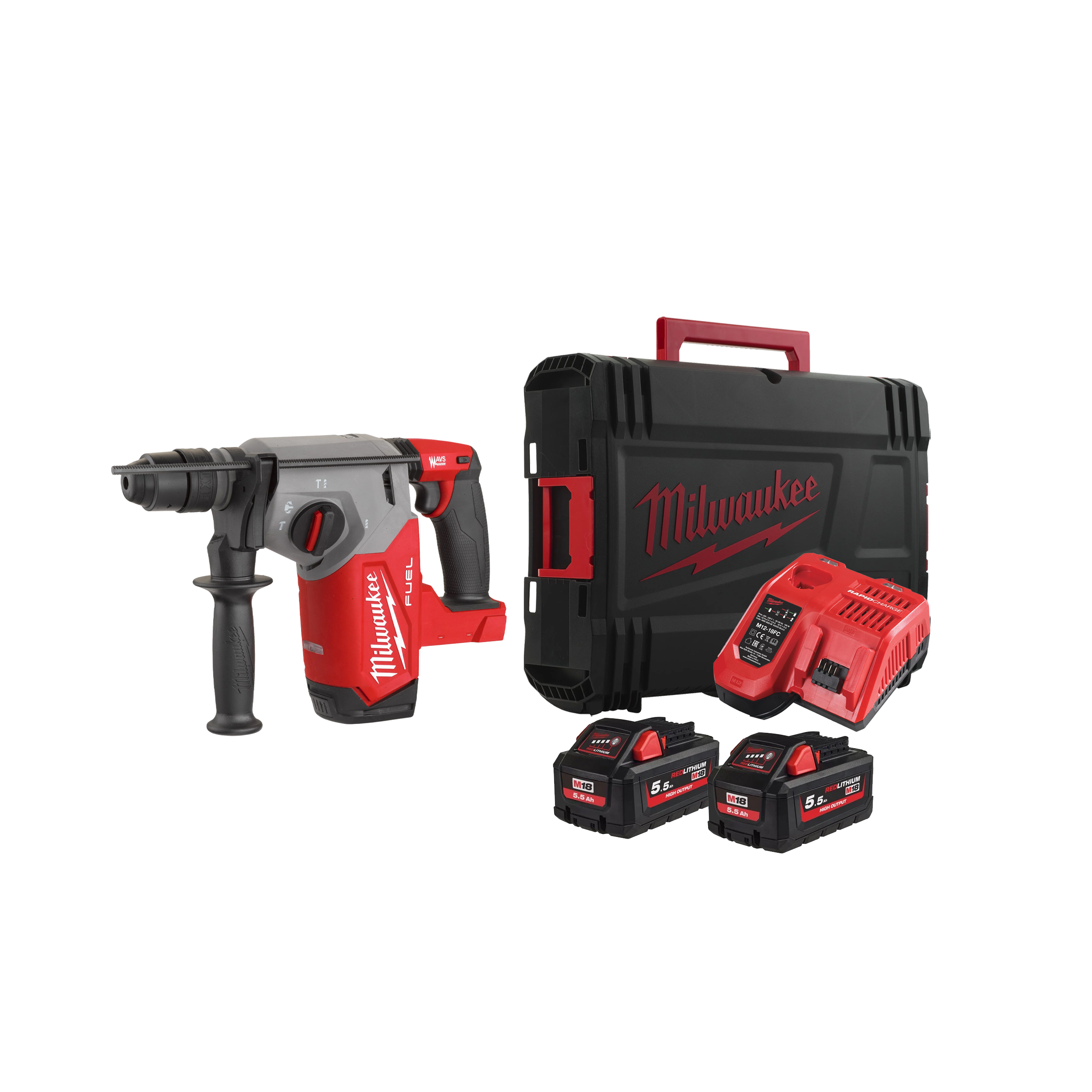 Milwaukee m18 fhx – martelo combinado sds-plus m18 fuel fixtec